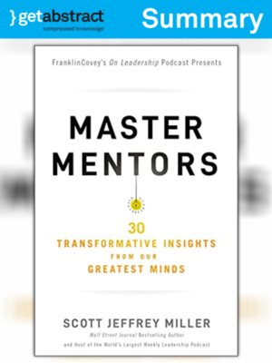 cover image of Master Mentors (Summary)